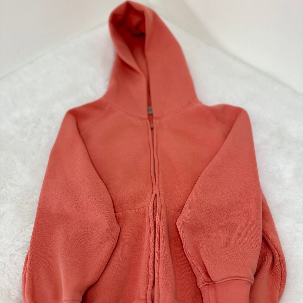 Fear of God Essentials Girls Hoodie – Coral / Salmon Pink - Picture 6 of 12